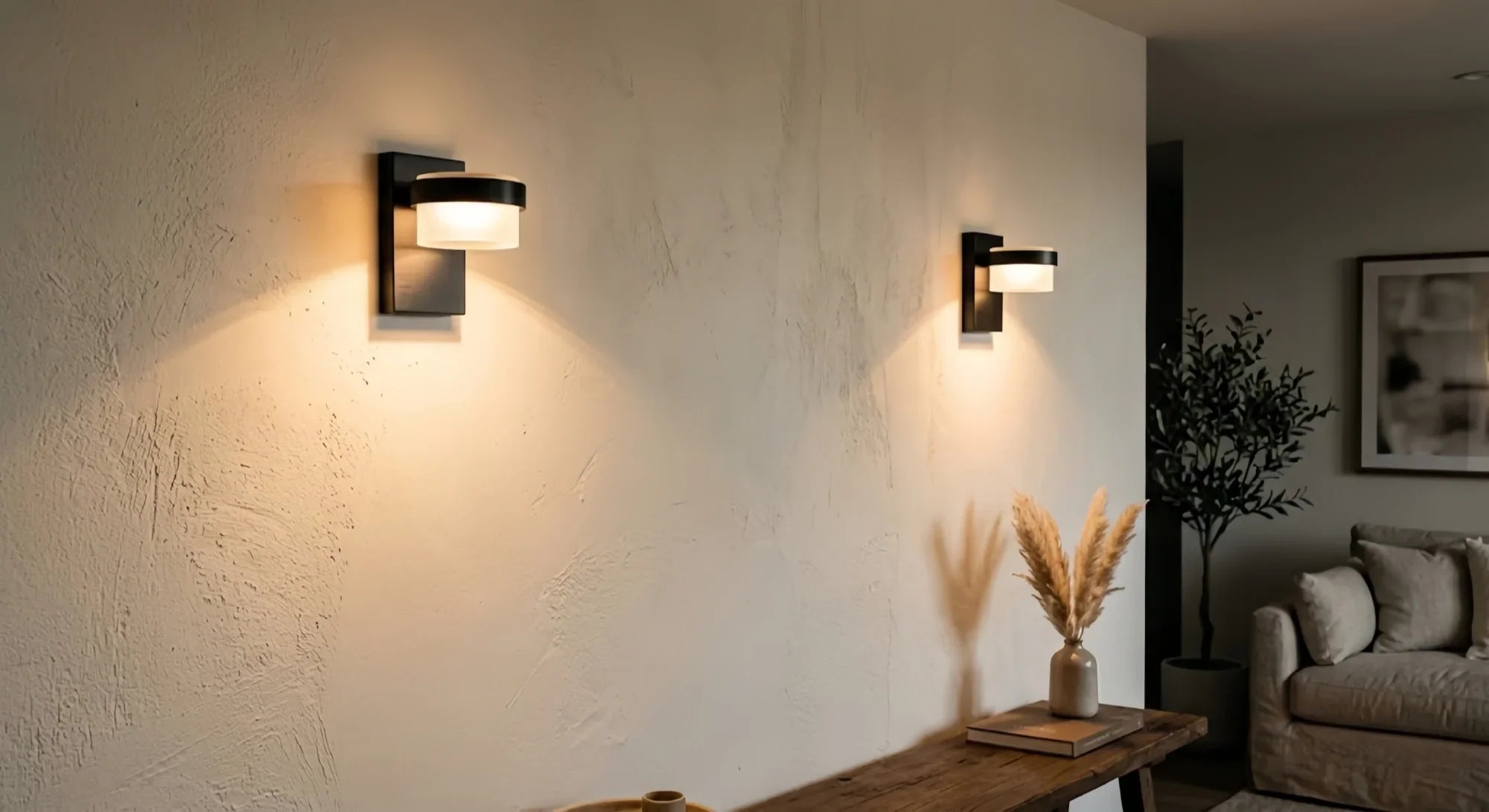 The 5-Second Design Upgrade: What a Wall Sconce Can Do for a Blank Wall