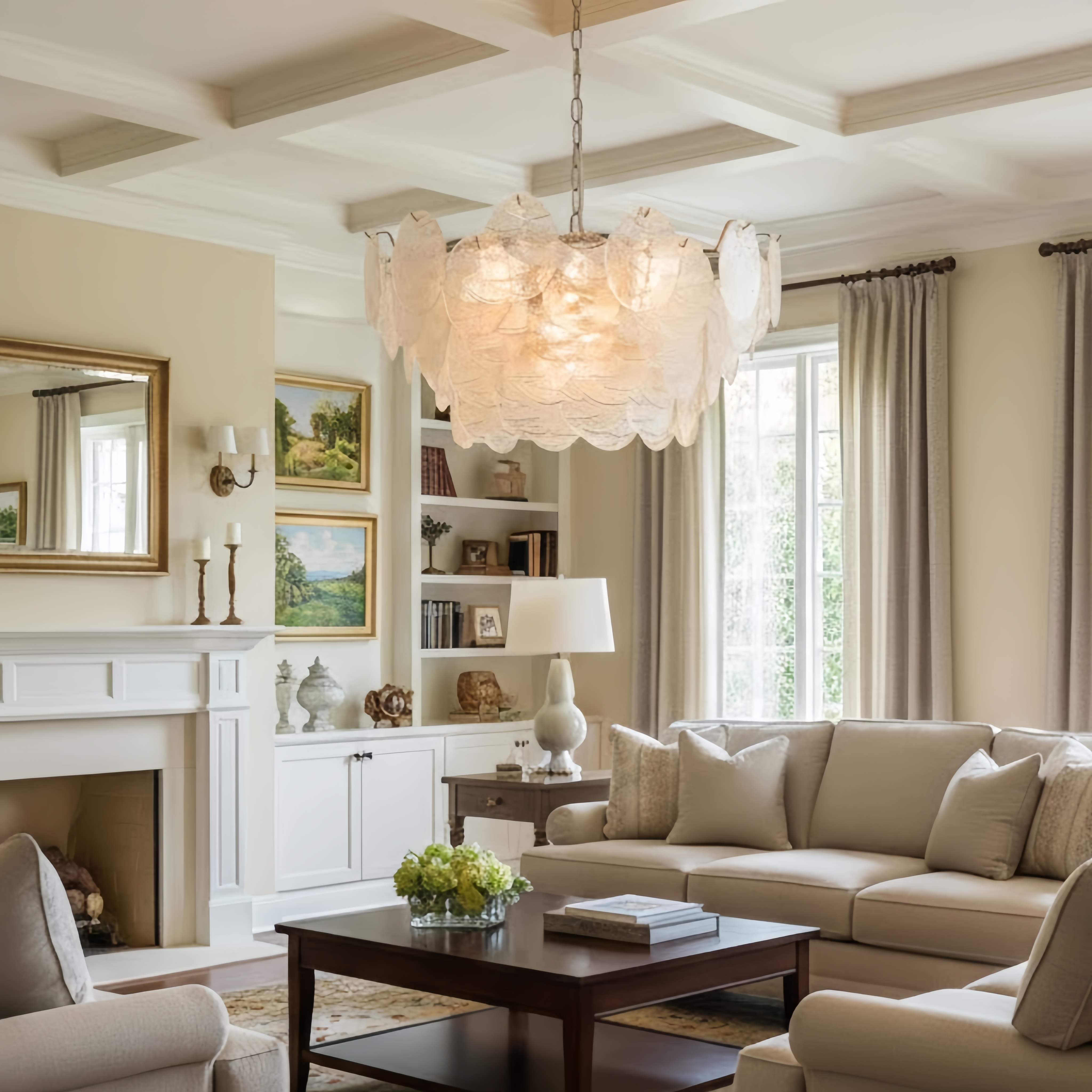Living Room Chandeliers That Anchor the Space – LightsLux