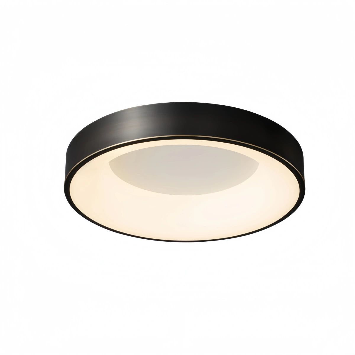 Lámpara de techo empotrable moderna Arcato - LED dorado/negro para sala de estar