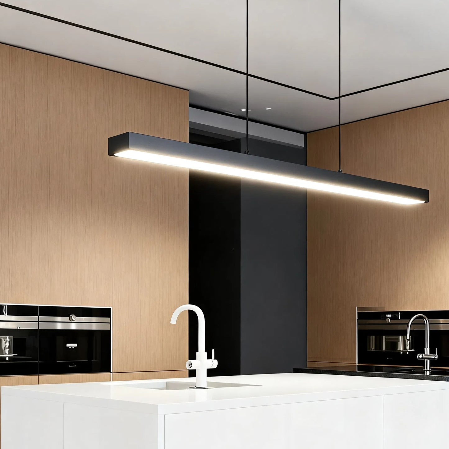 Arcato Modern LED Pendant Light-Dimmable for Kitchen