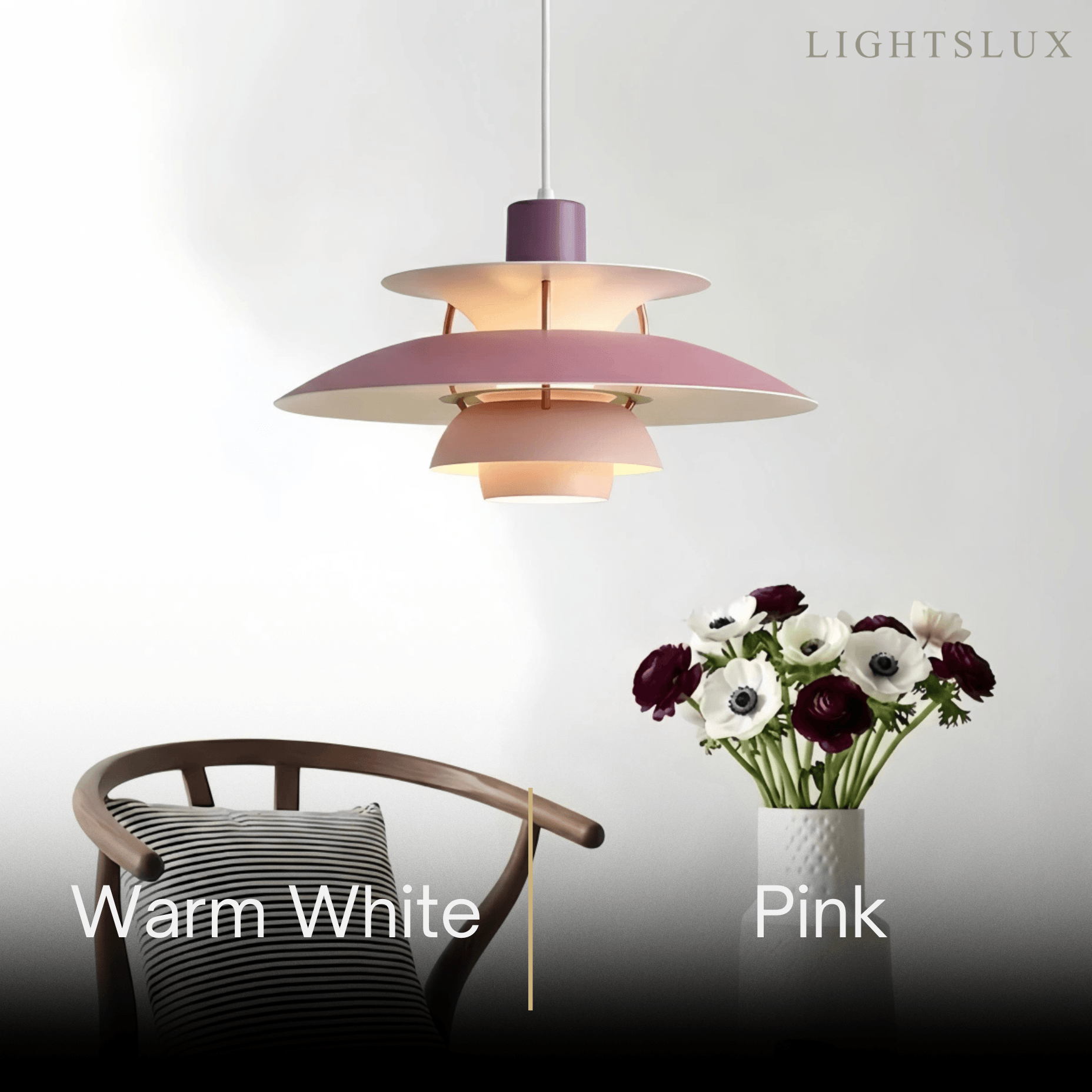 Morandia Nordic Pendant Light -- Aluminum Multi-Color for Dining Room