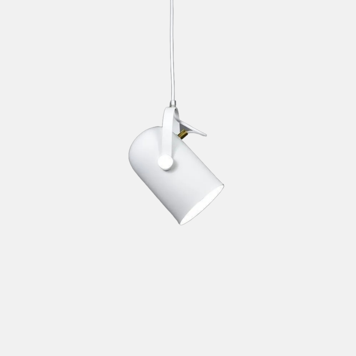 Morandia Modern Pendant Light – Angle-Adjustable Metal Fixture for Bedroom