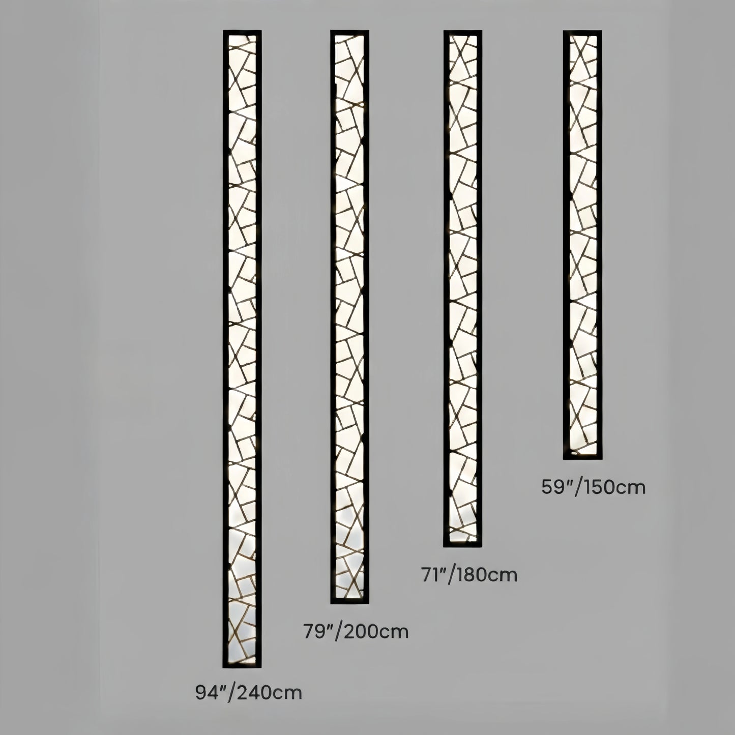 Arcato Art Deco Waterproof Wall Light in 8 Size for Yard/Terrace