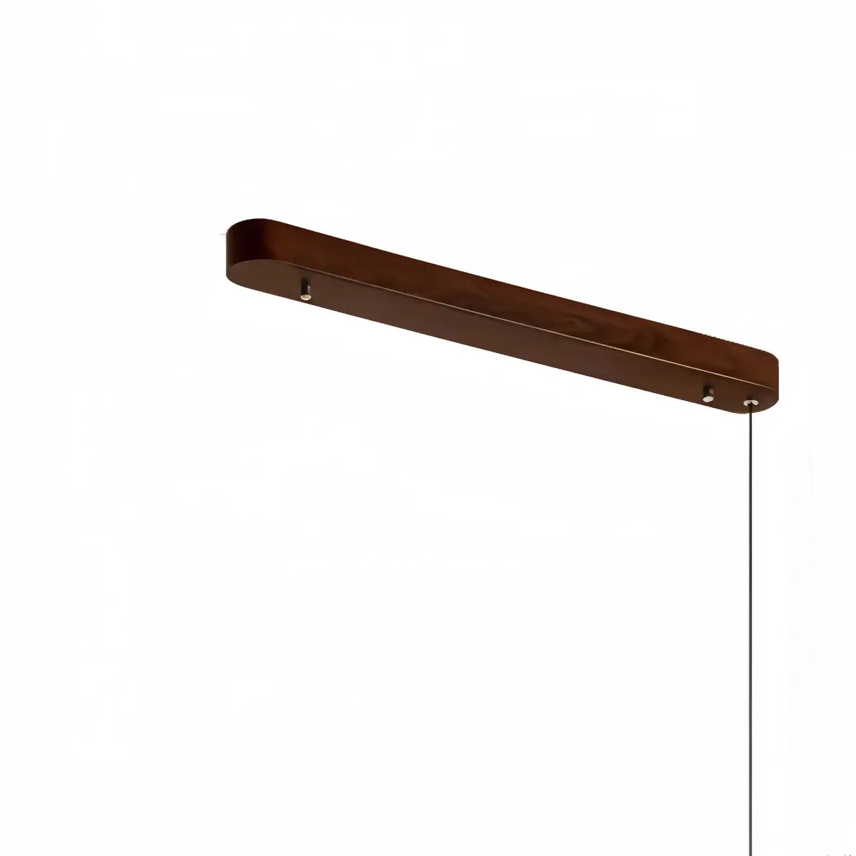 Vetro Retro Linear Glass Pendant Light -- White Or Clear for Dining Room