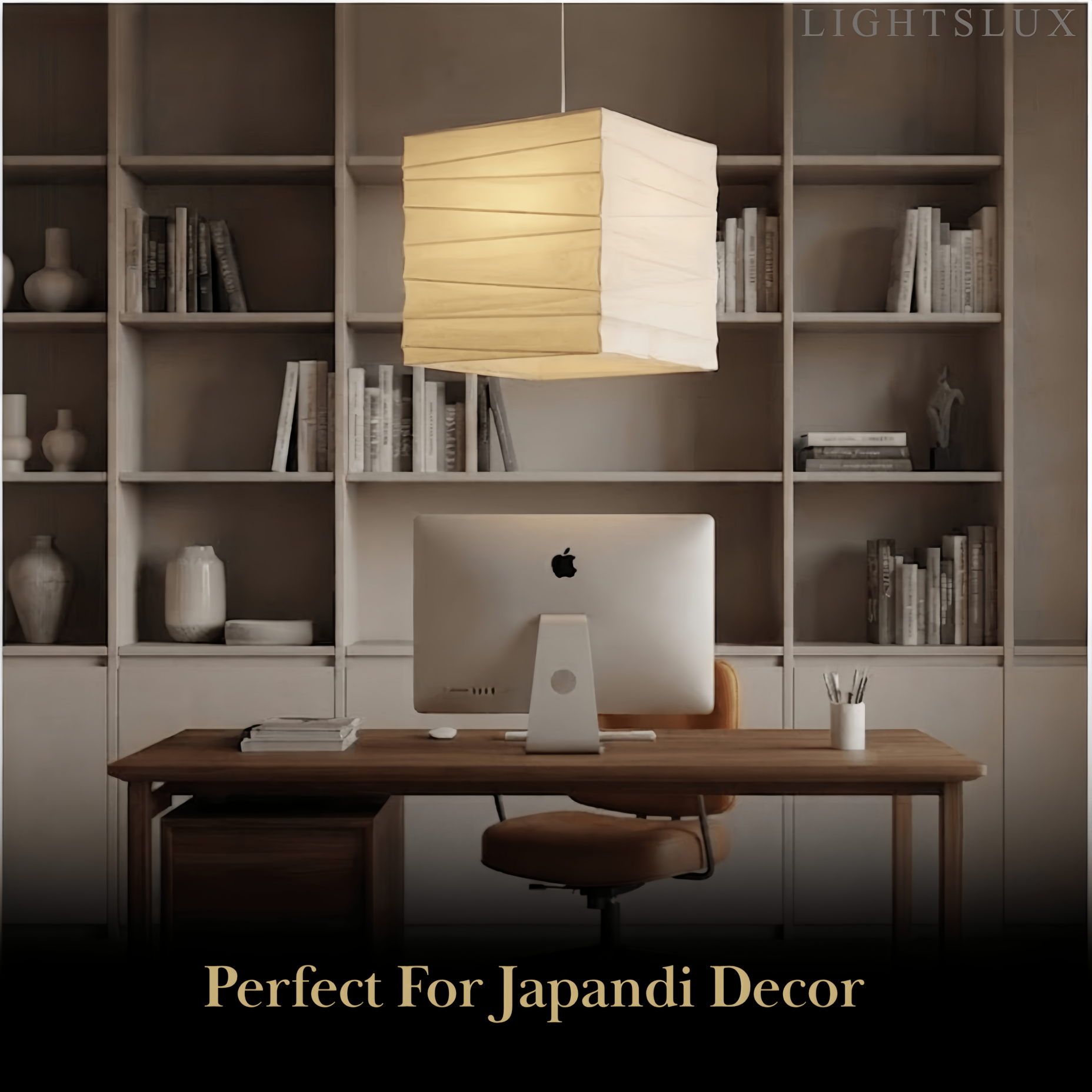 Zenno Wabi-sabi Lantern Pendant Light——Ambient Light For Dining & Study
