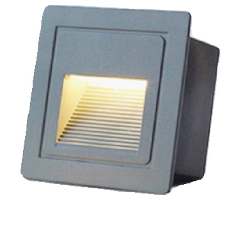 Arcato Modern LED Deck Step Light – Black Metal Waterproof Sensor Light for Stairs