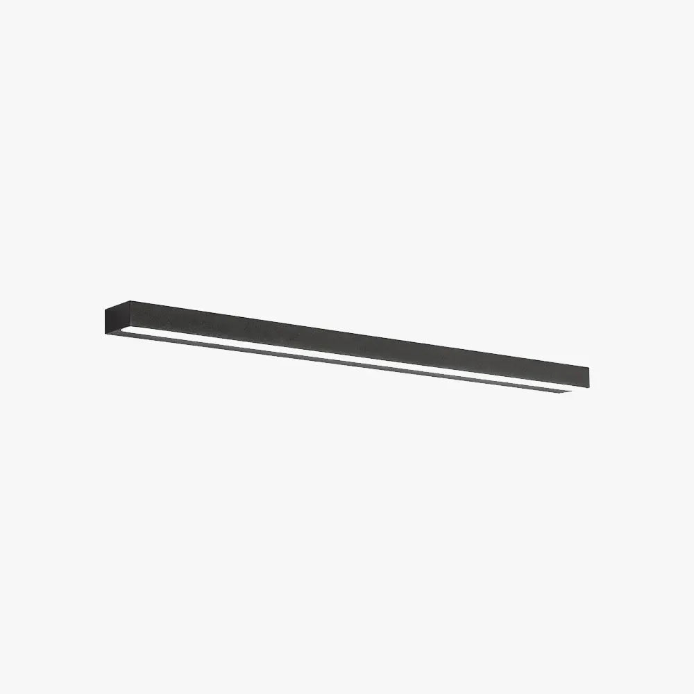 Minimalist Black Linear Wall Light