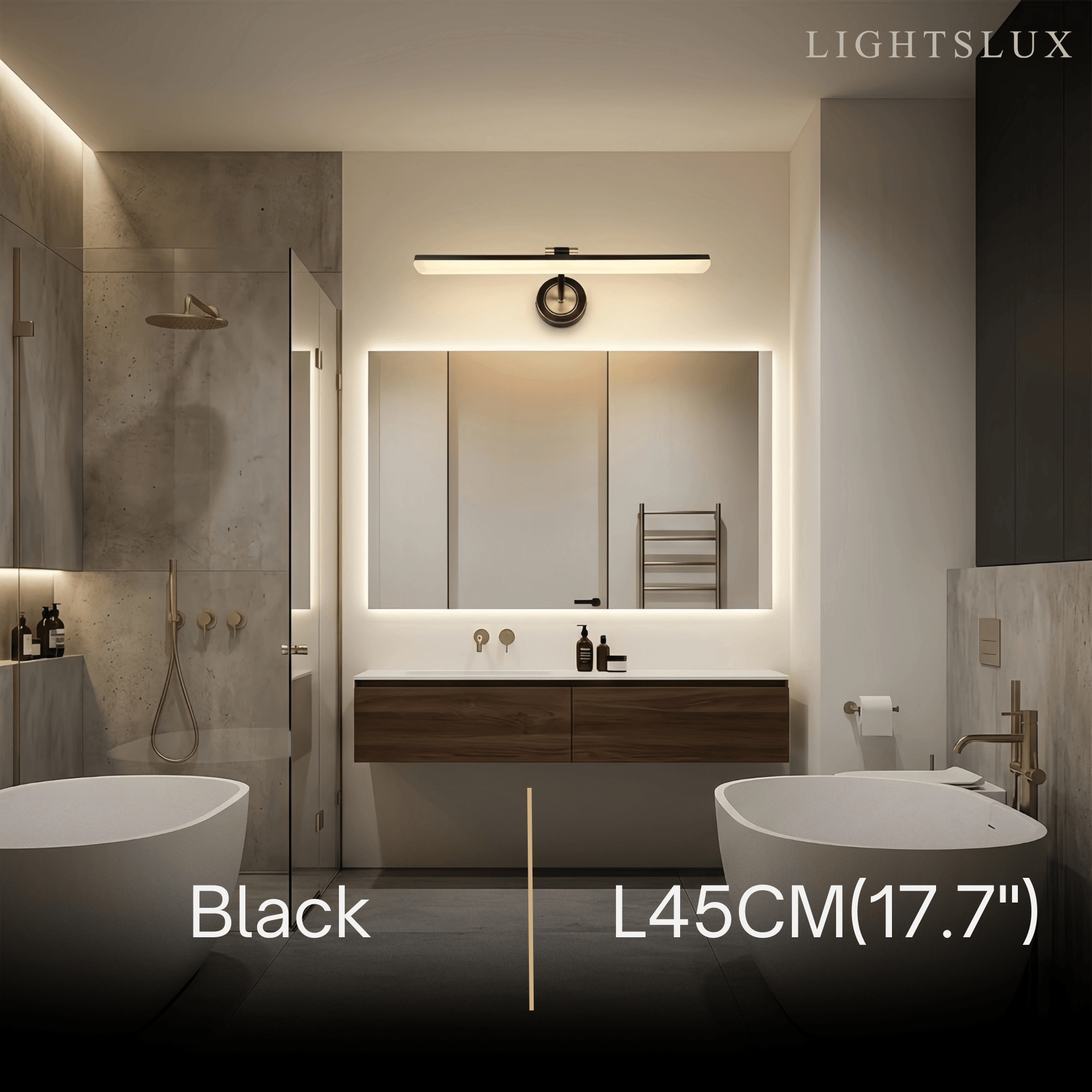 Arcato Vintage Vanity Light