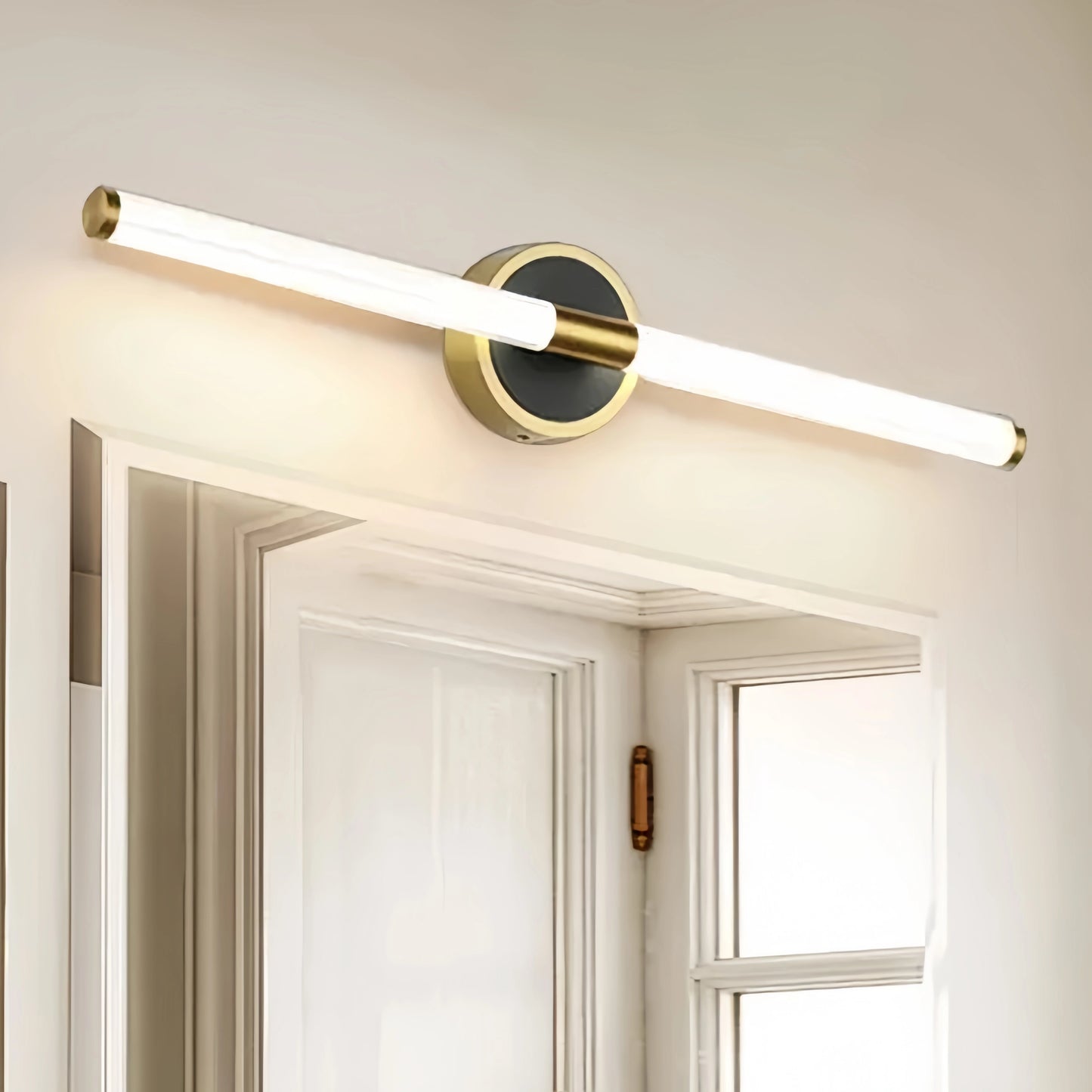 Arcato Minimalist Stick Vanity Wall Lamp – Mirror Front for Bathroom