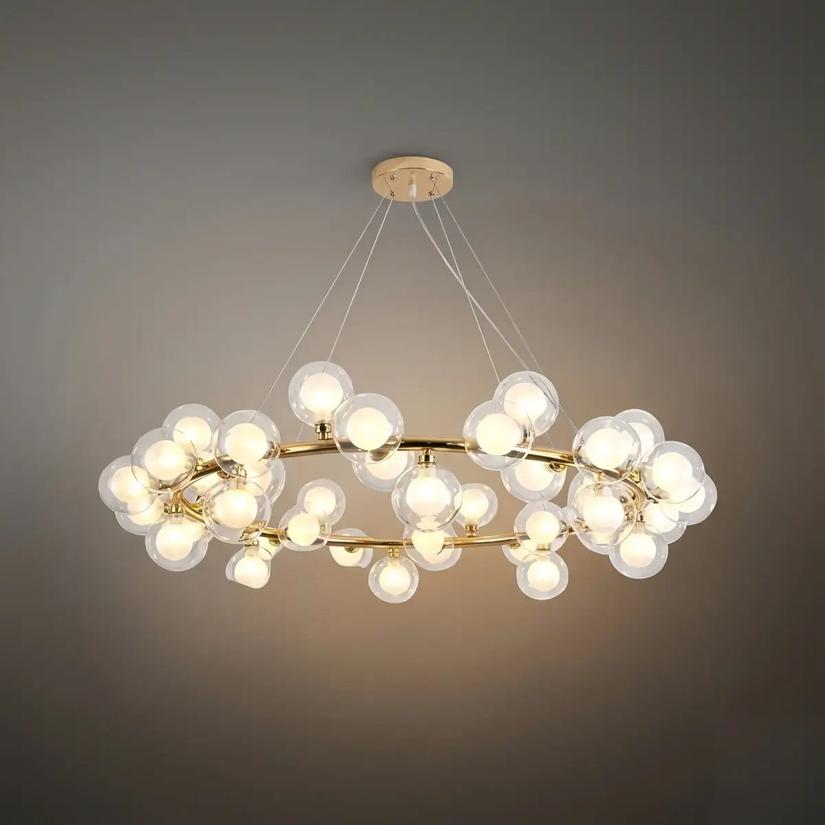 Nebula Modern Gold Chandelier
