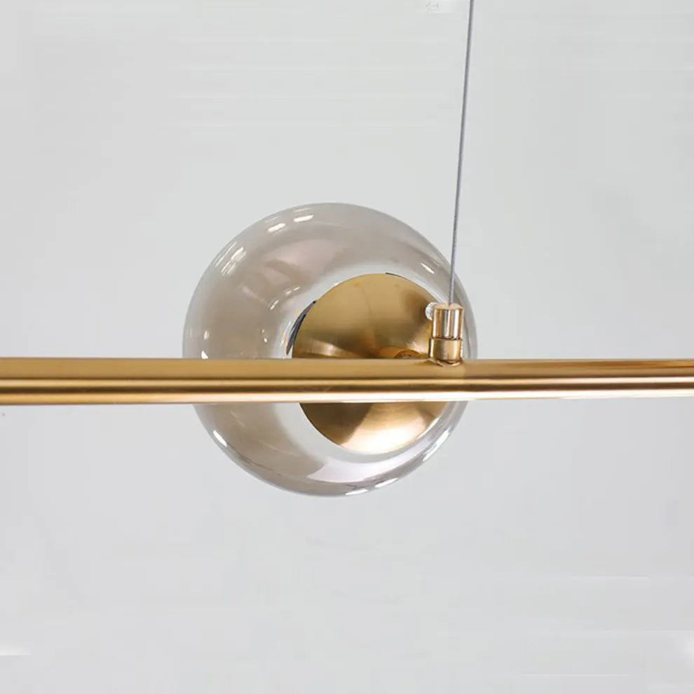 Modern Gold Bubble Chandelier