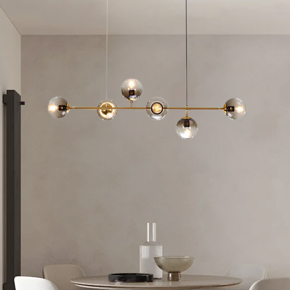 Modern Gold Bubble Chandelier