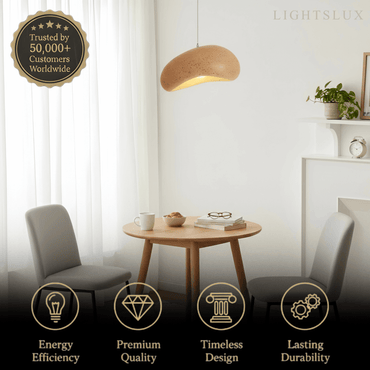 Morandia Modern Bread-Shaped Pendant Light