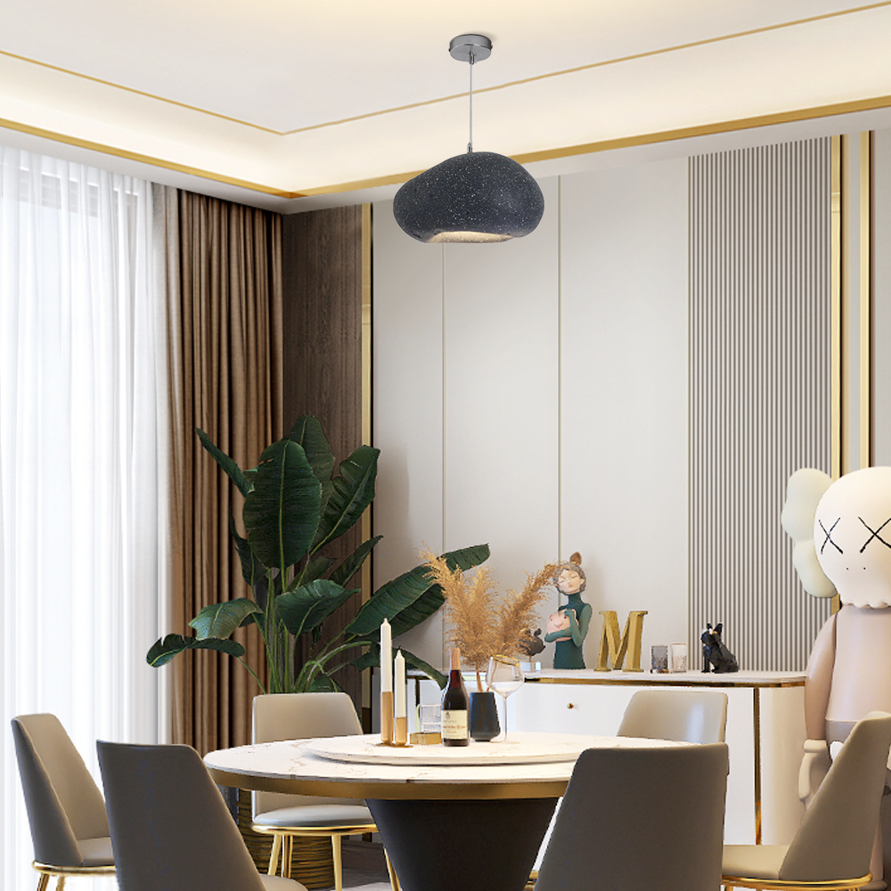 Art Deco Blue Pendant Light –