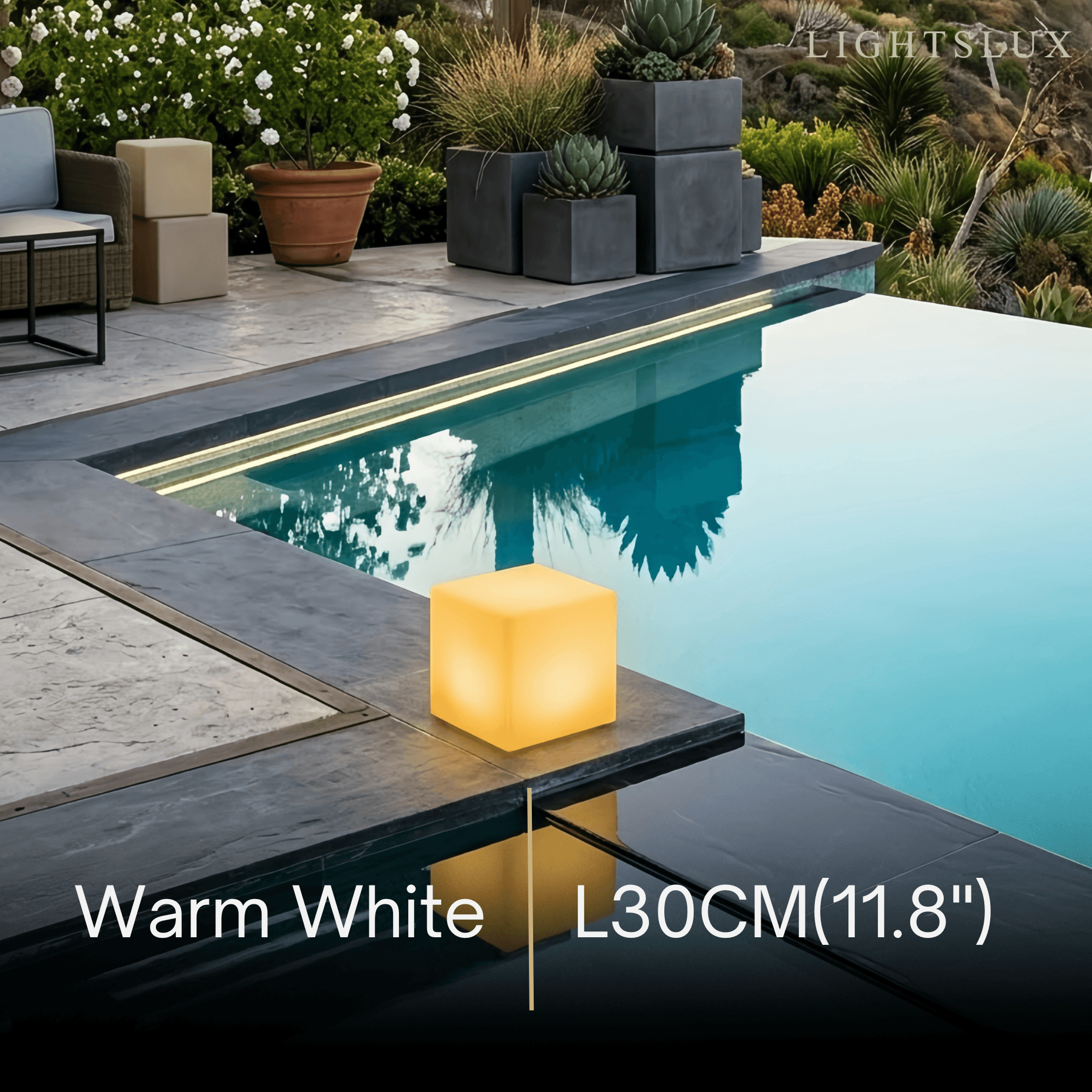 Arcato Modern Outdoor Floor Lamp