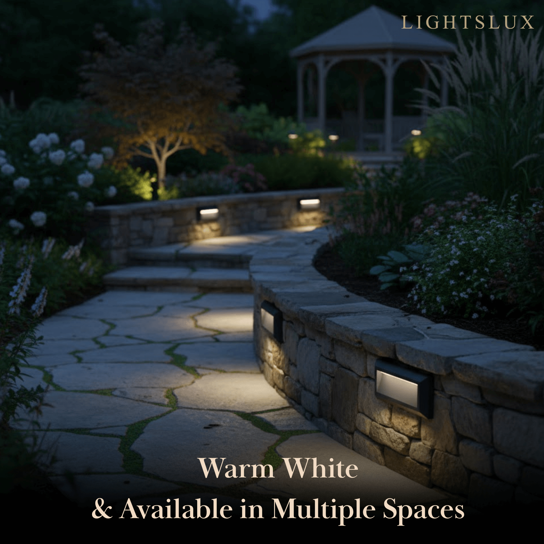 Arcato Modern Outdoor Step Deck Light