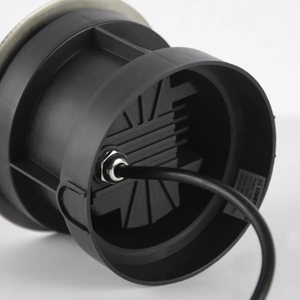 Minimalist Outdoor Deck Lights - Black Metal