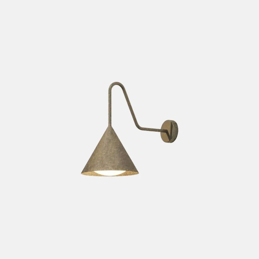 Minimalist Conical Outdoor Wall Lamp