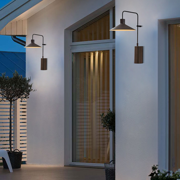 Industrial Metal Outdoor Wall Lamp for external wall