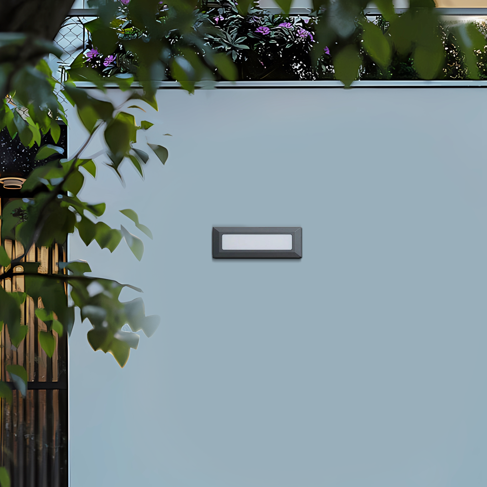 Minimalist Black Deck Step Outdoor