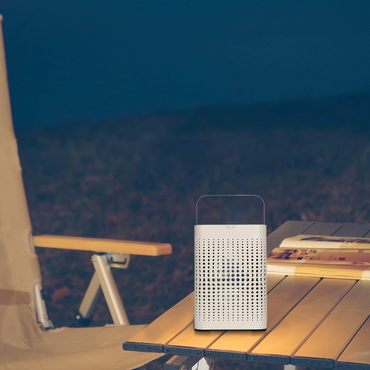 Modern Cylindrical Outdoor Floor Lamp