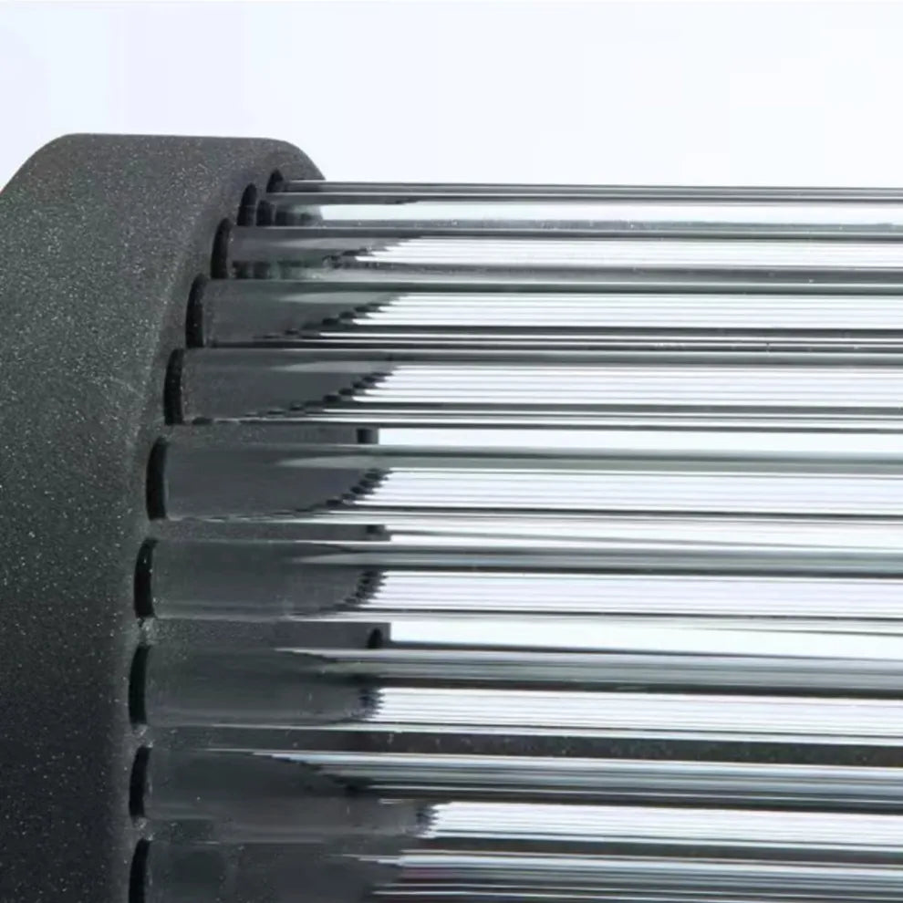 Modern Cylindrical Outdoor Glass Wall Lamp