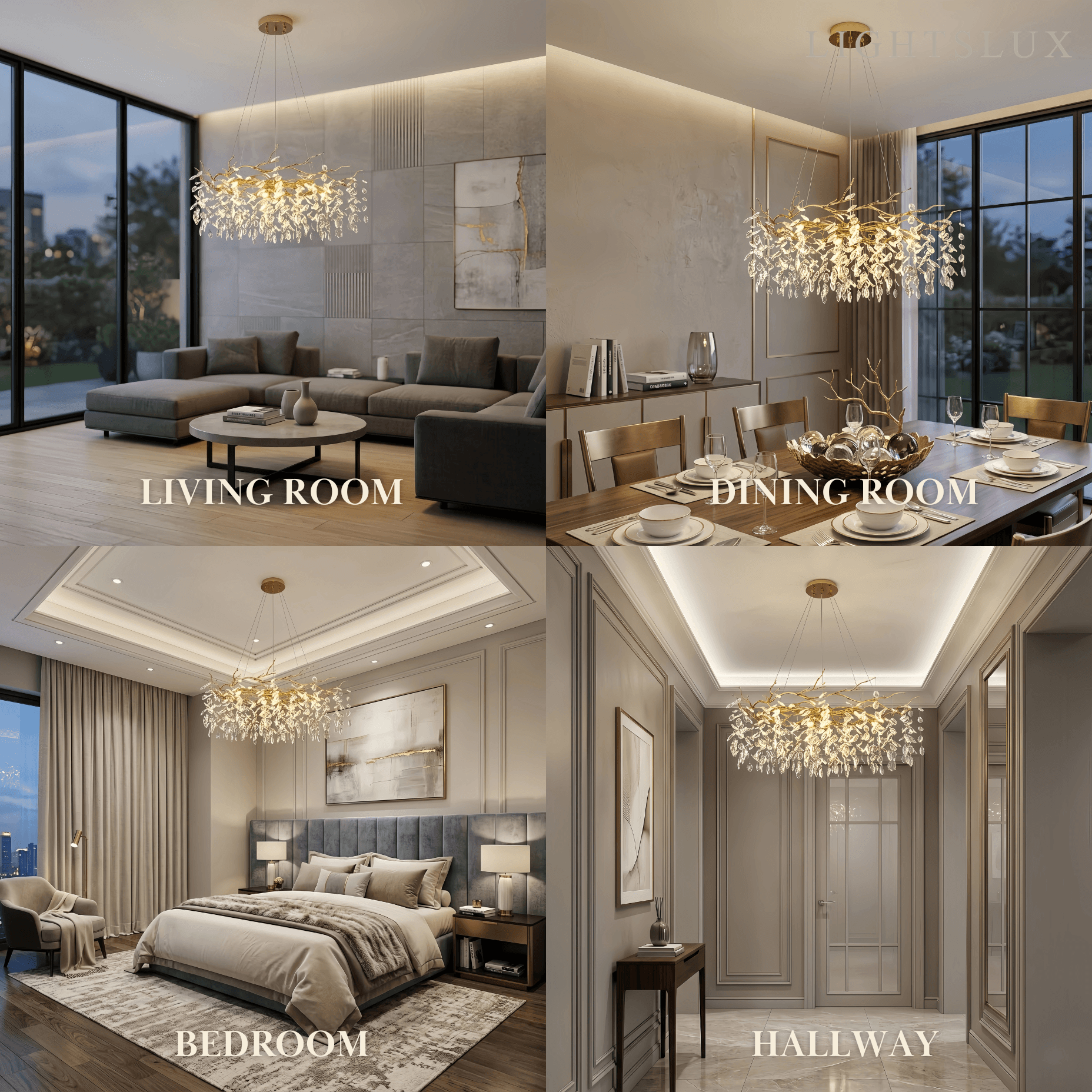 Excelis Modern Luxury Chandelier