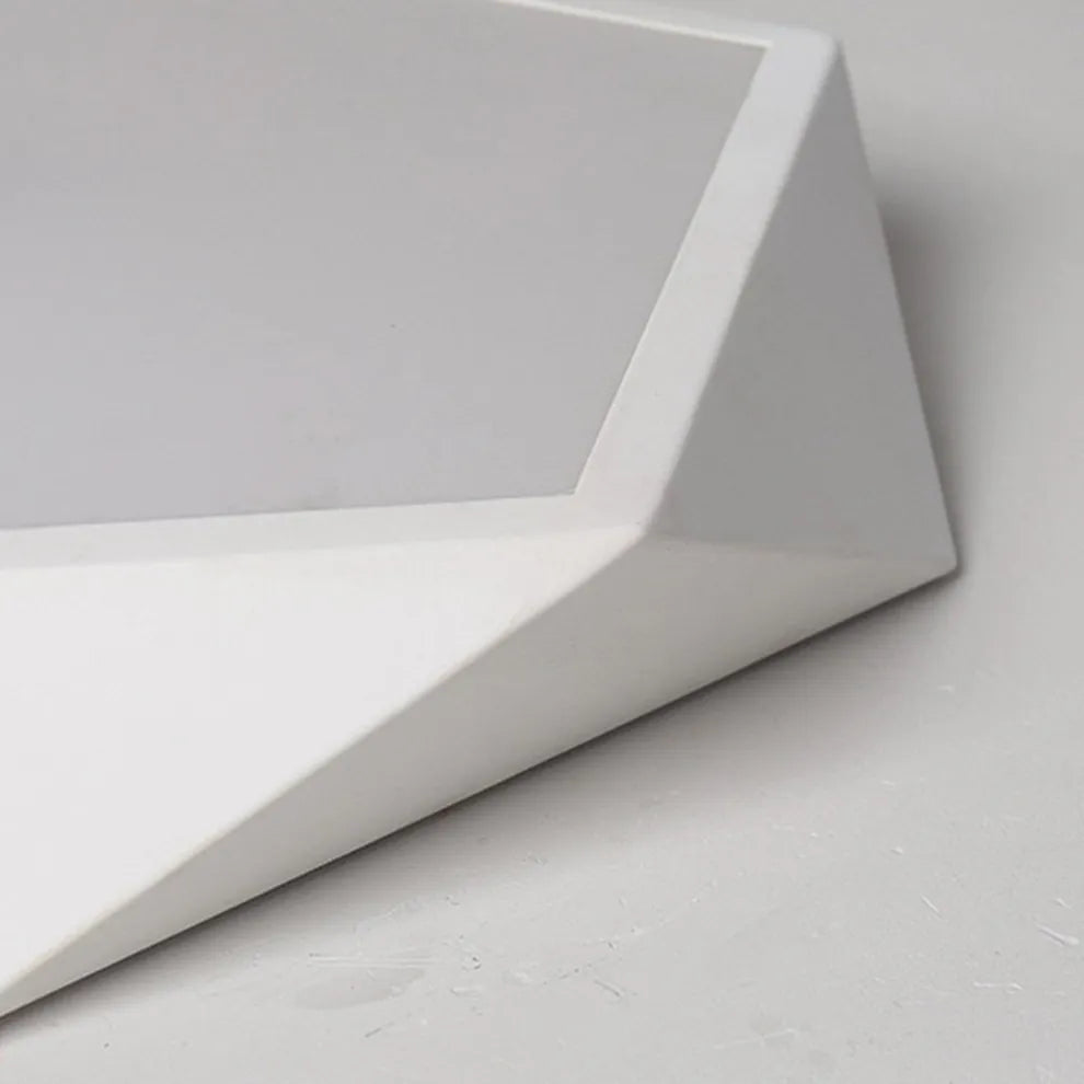 Classical Black Polygonal Ceiling Light – Metal Fixture