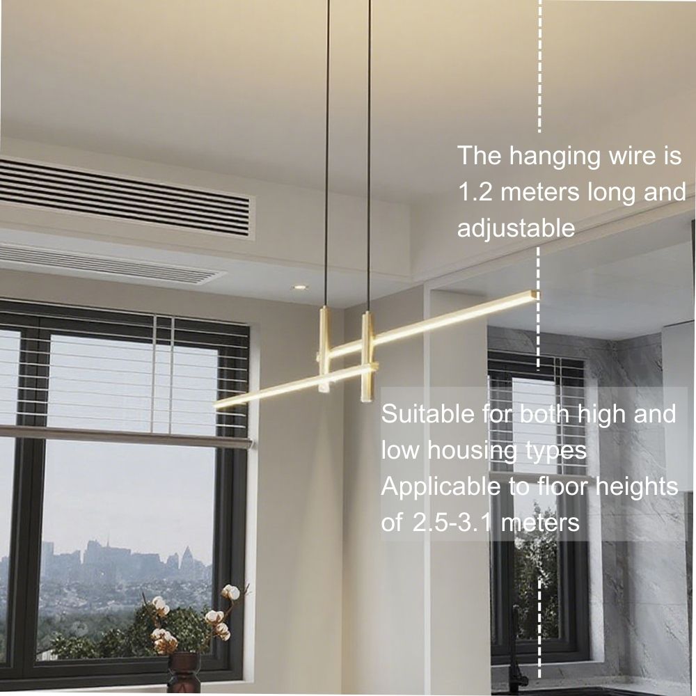 Modern Linear Pendant Light