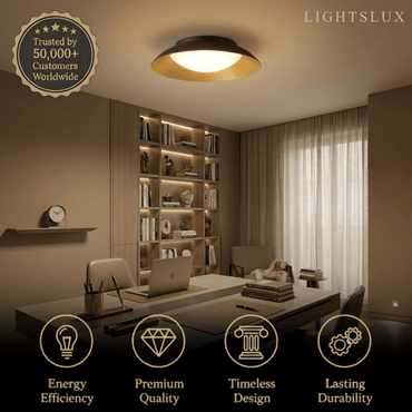 Embrace Nordic Dimmable Flush Mount Ceiling Light