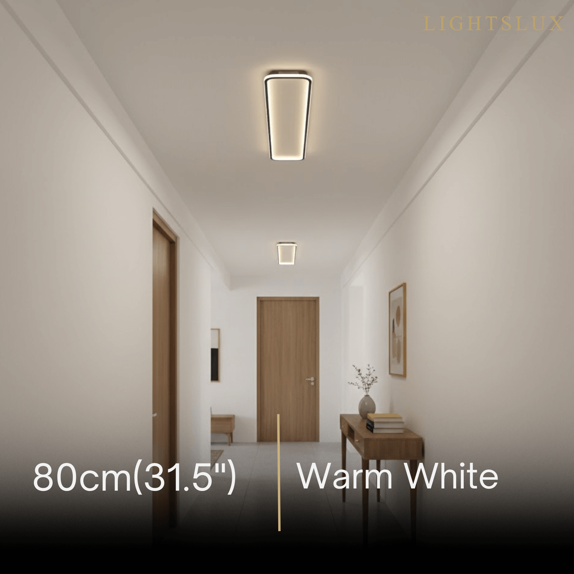 Arcato Modern LED Ceiling Light – Metal/Silica Gel Fixture for Living Room