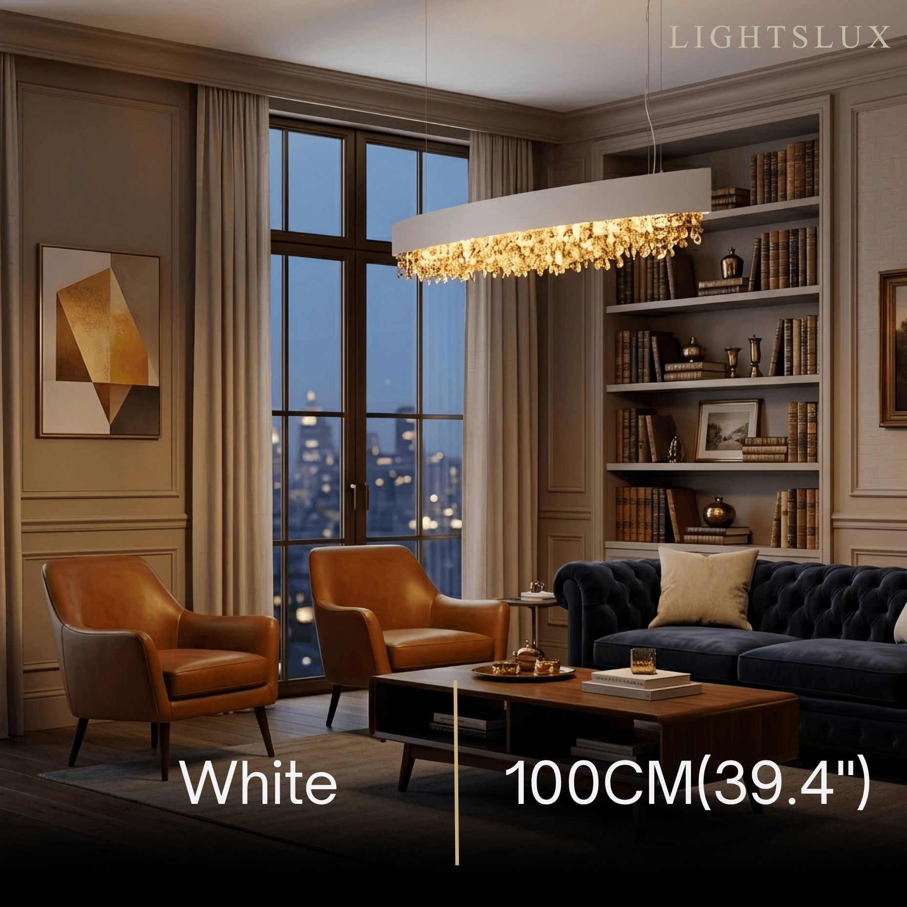 Excelis Royal Crystal Pendant Light