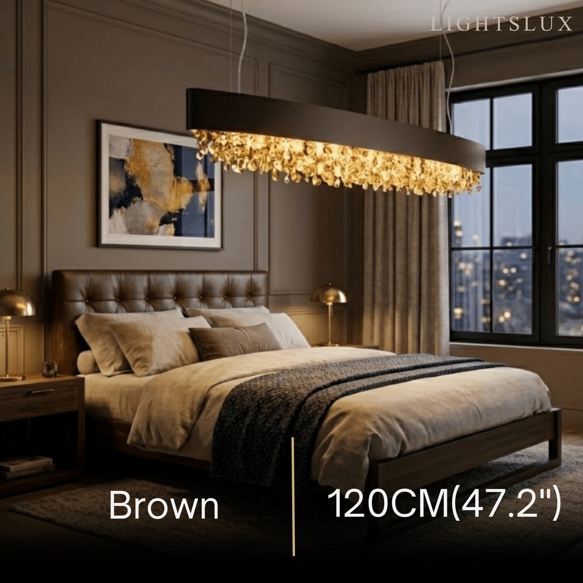 Excelis Royal Crystal Pendant Light