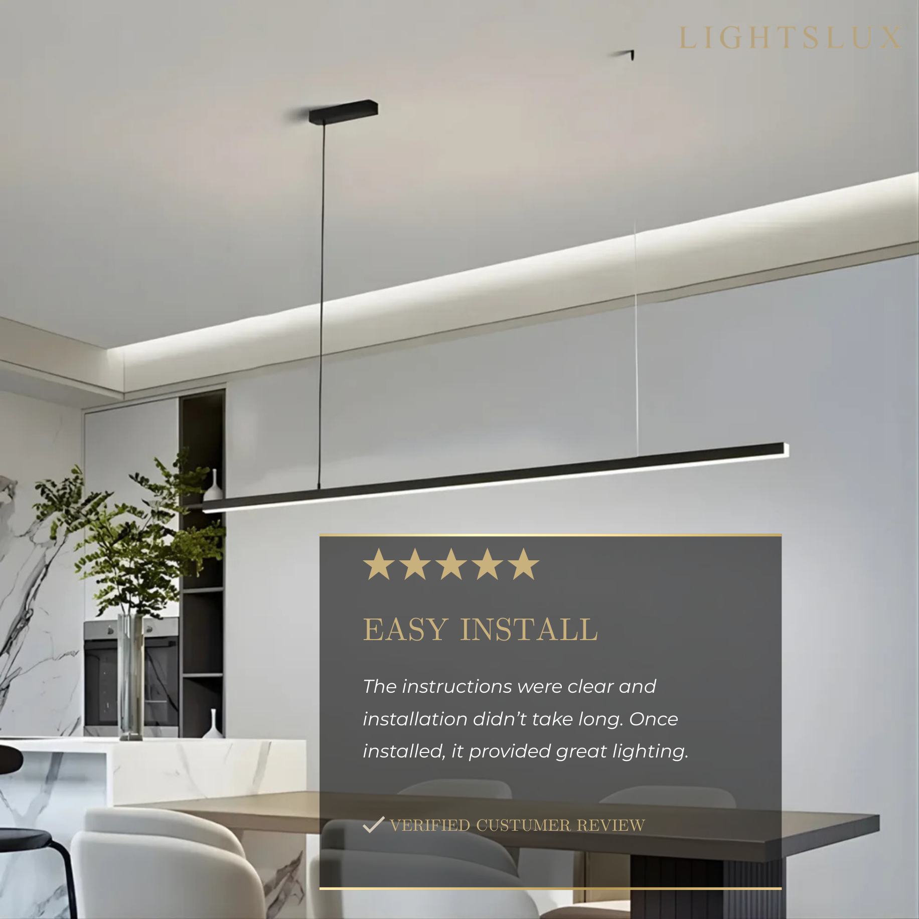 Arcato Modern LED Pendant Light