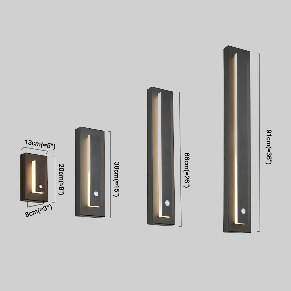Prisma Modern Metal & Acrylic Wall Lamp