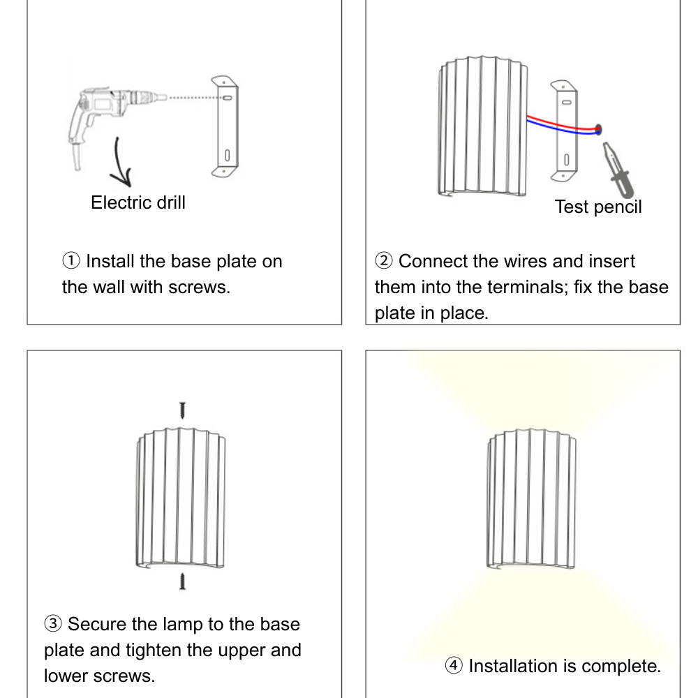 Arcato Modern Resin Wall Light – Dark Blue/Green/Grey/Orange for Living Room/Bedroom