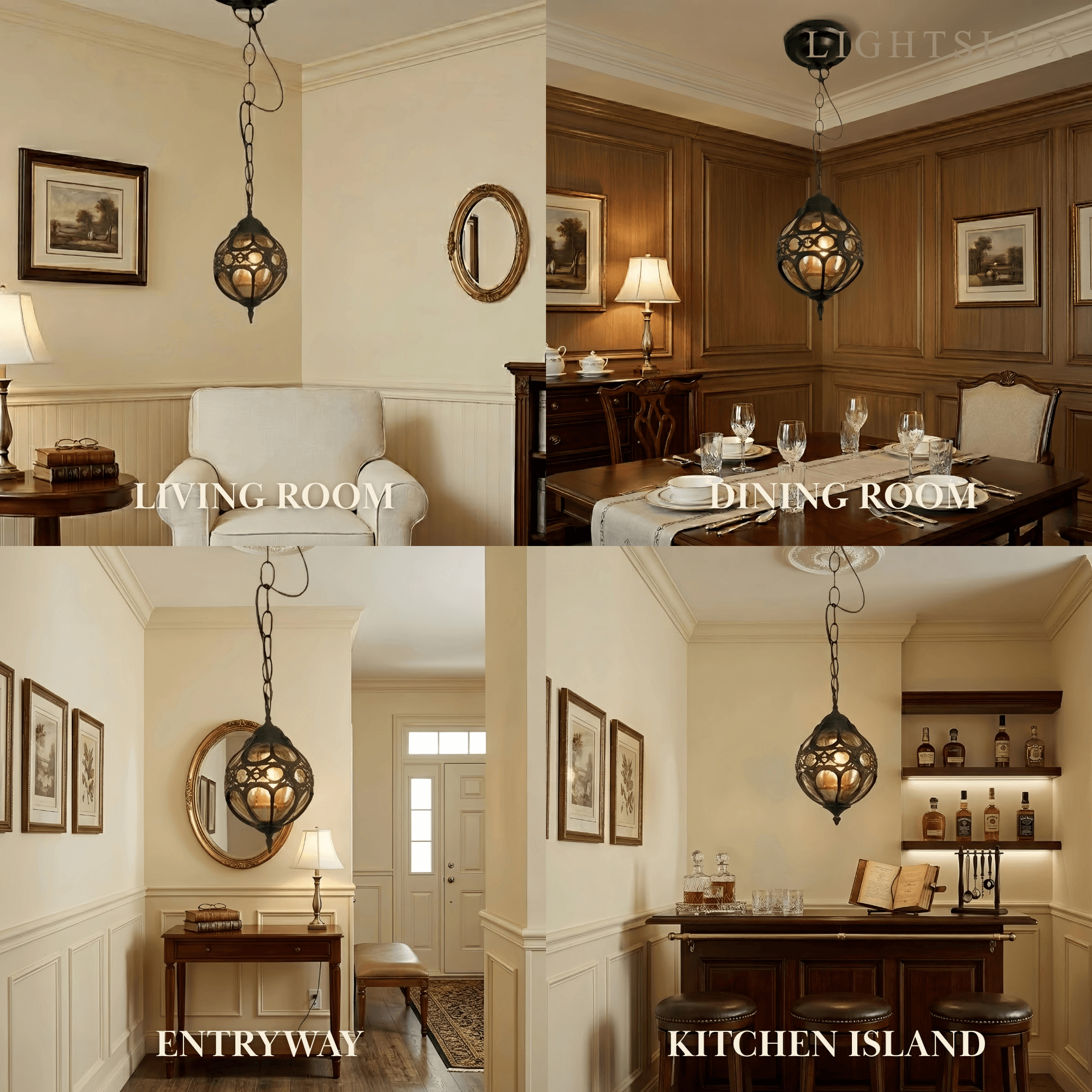 Irondale Vintage Pendant Light