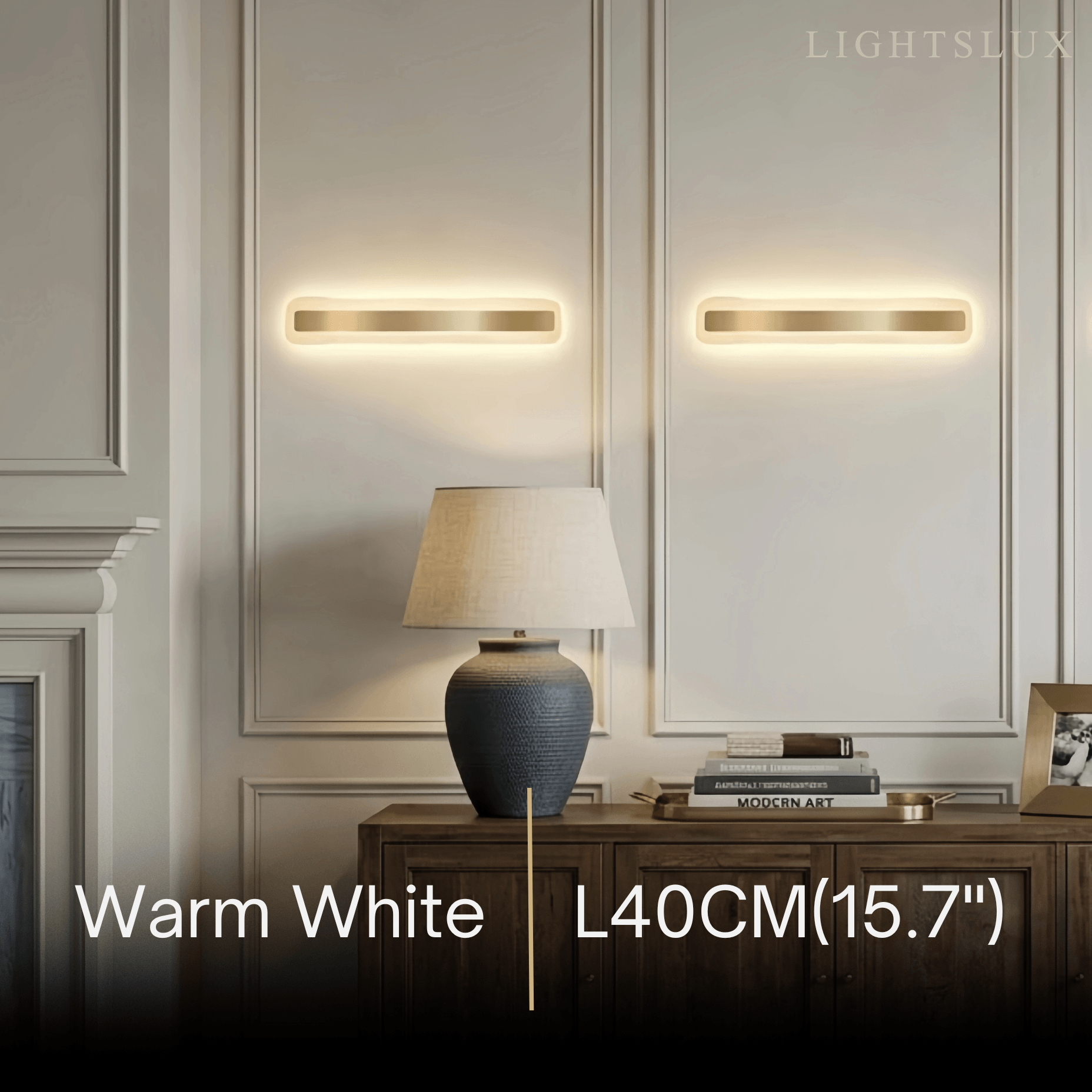 Vanity Light — Metal & Acrylic