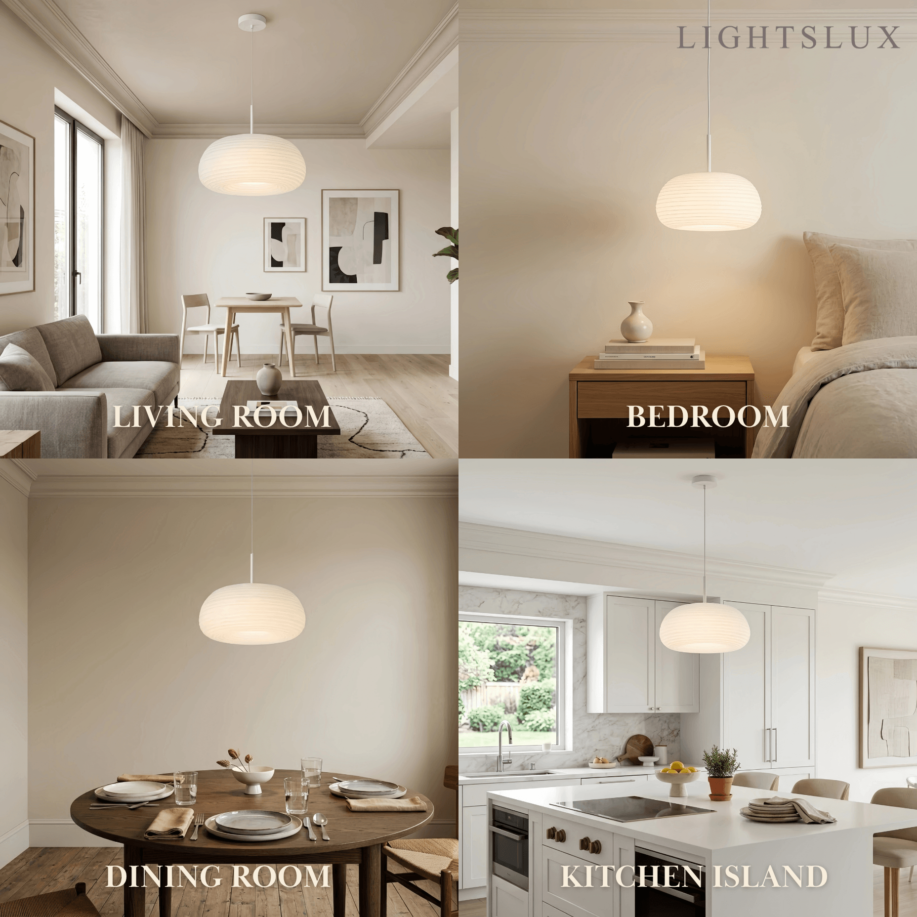 Crema Modern Cloud Pendant Light