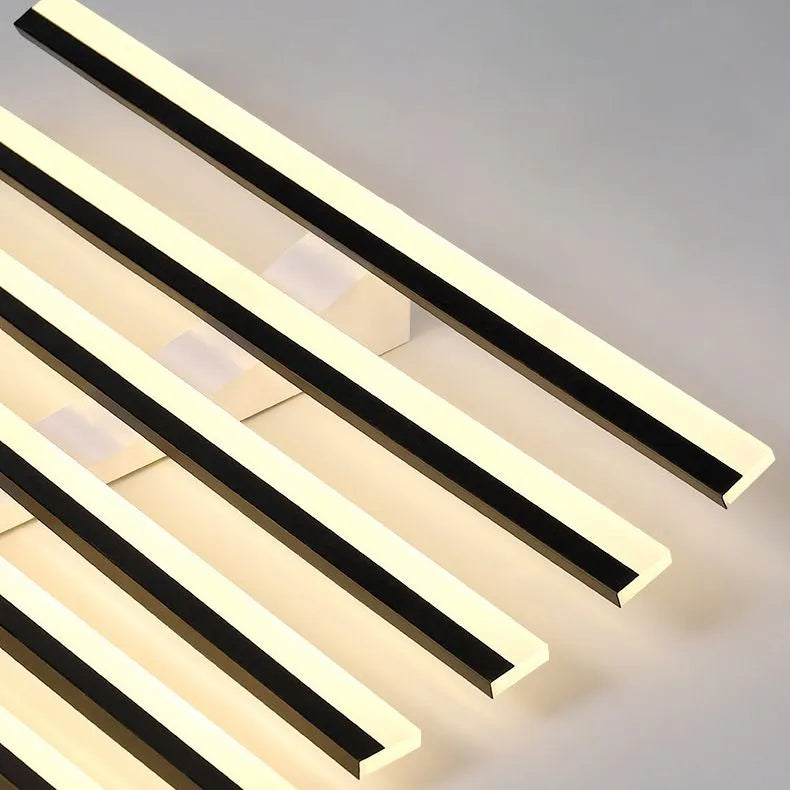 Minimalist Linear Flush Mount Light