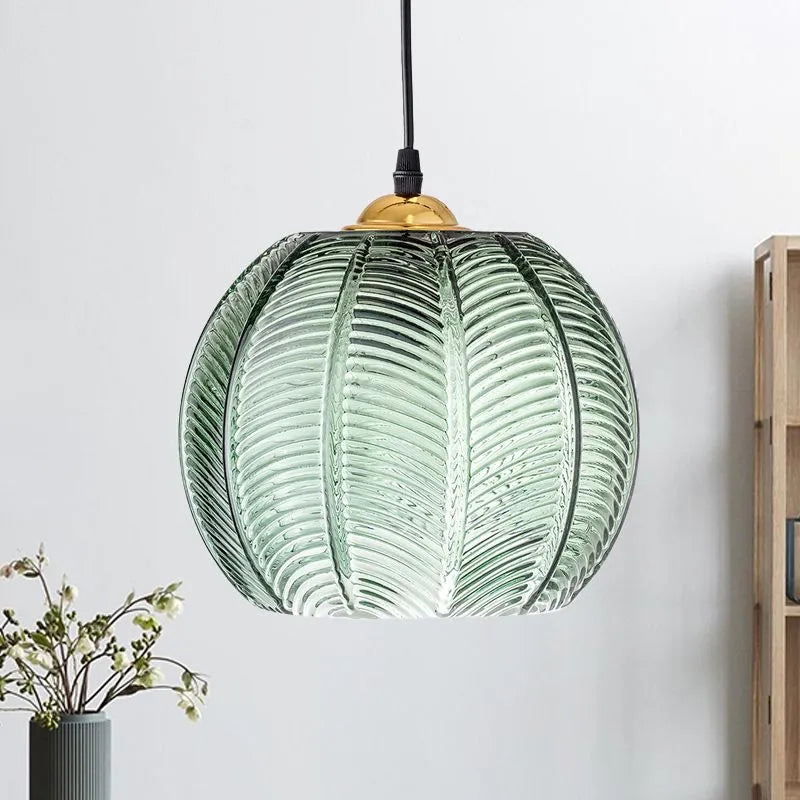 Modern Decorative Pendant Light with Glass Shade
