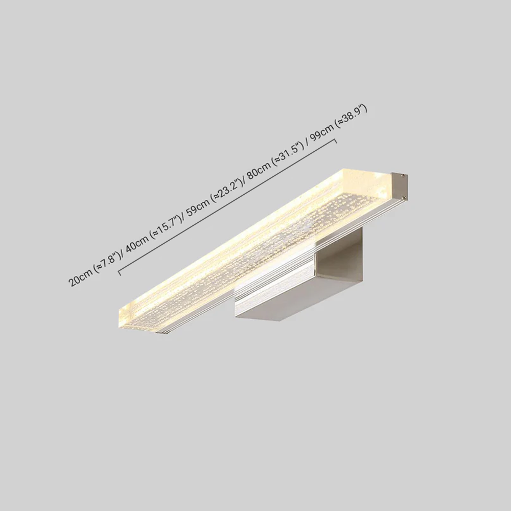 Modern Silver Vanity Light