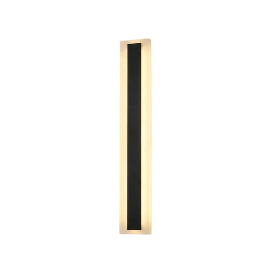 Arcato Minimalist Black LED Wall Lamp
