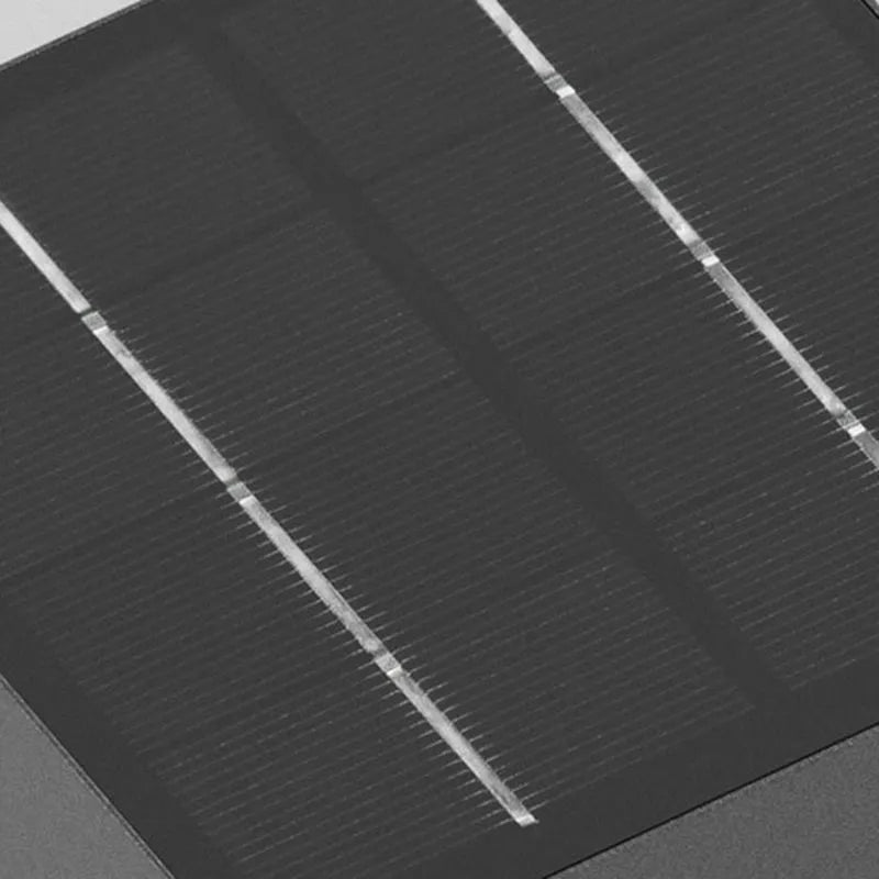 Modern Rectangular Bollard Light Solar