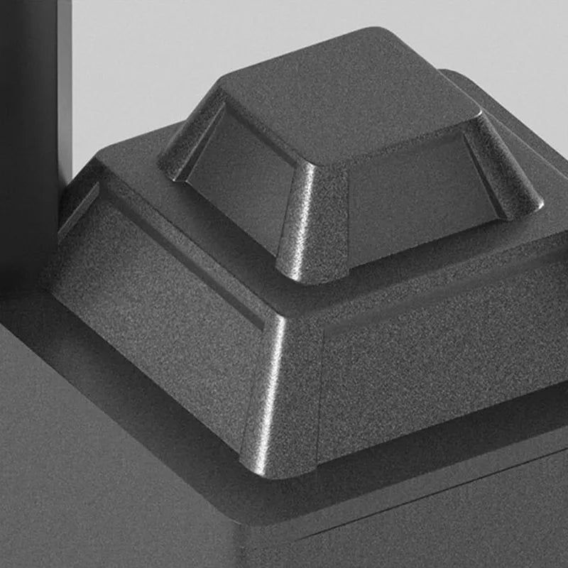 Modern Rectangular Bollard Light Solar