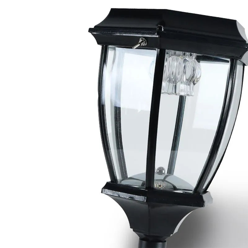 Outdoor Pathway Lights - Black Metal
