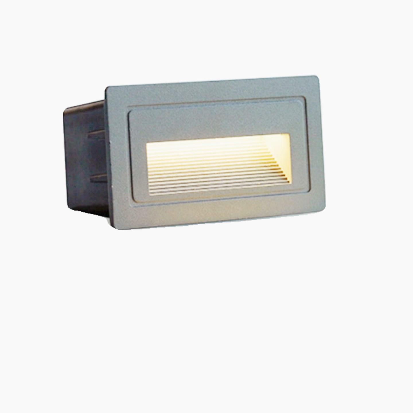Arcato Modern LED Deck Step Light – Black Metal Waterproof Sensor Light for Stairs