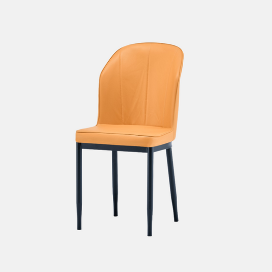 Modern Luxury Metal&Sponge&Leather Chair - For Dining Room/Living Room/Study Room