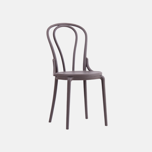 Minimalist Plastic&Sponge Chair - For Dining Room/Living Room/Study Room