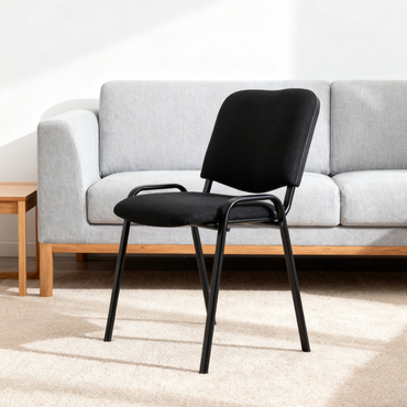Minimalist Black Mesh Chair - For Living Room/Study Room/Work Place